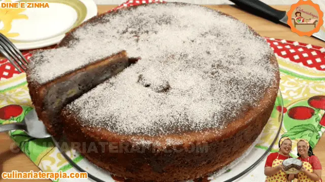 Torta de Banana e Canela Mais Úmida e Mais Gostosa do Mundo