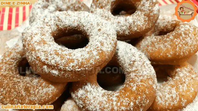 Rosquinha de São João Donuts do Brasil Fácil Rápido e Econômico